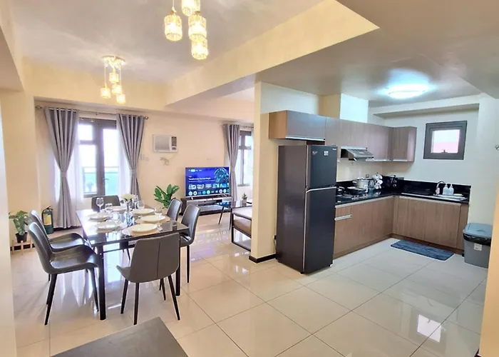 3br Balcony•100sqm•15pax•pet•freeparking |moa/picc Apartment Manila